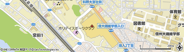 未来屋書店上田店周辺の地図