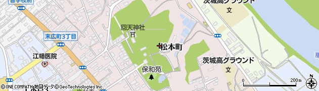 茨城県水戸市松本町13周辺の地図