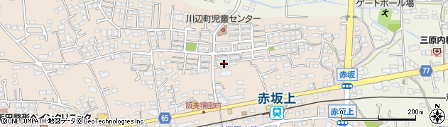 ワタナベ生花店周辺の地図