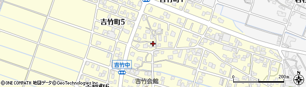 石川県小松市吉竹町（レ）周辺の地図