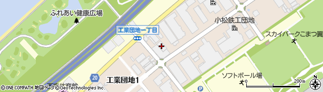 上田運輸株式会社　本社周辺の地図