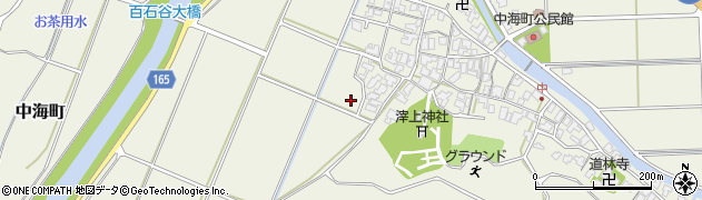 石川県小松市中海町周辺の地図