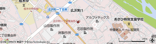 桐生南ロータリークラブ周辺の地図