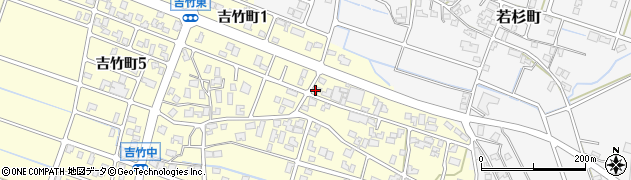 石川県小松市吉竹町ヨ周辺の地図