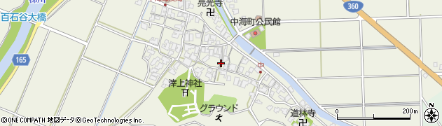 石川県小松市中海町チ周辺の地図