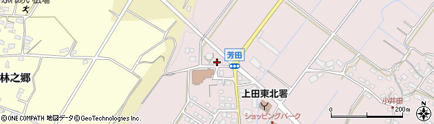 藤田エンジニアリング株式会社　上田営業所周辺の地図