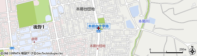本郷台集会所周辺の地図