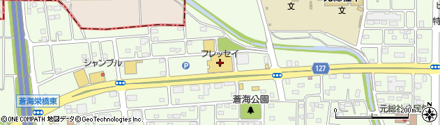 フレッセイ元総社蒼海店周辺の地図