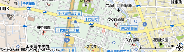 柄沢陶器店周辺の地図