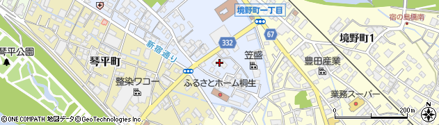 株式会社沼田屋タクシー　桐生営業所周辺の地図