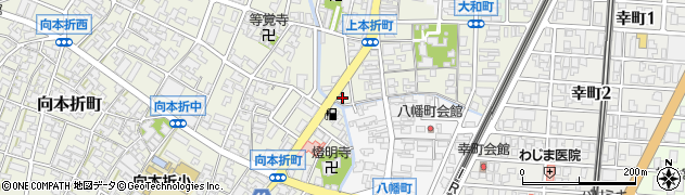 石川県小松市上本折町305周辺の地図