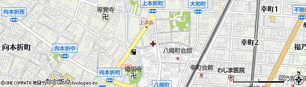 石川県小松市上本折町63周辺の地図