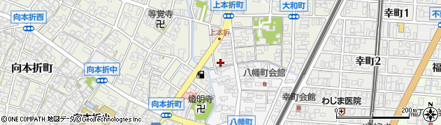 石川県小松市上本折町43周辺の地図