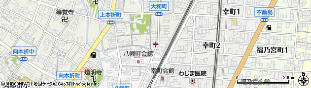 石川県小松市上本折町202周辺の地図