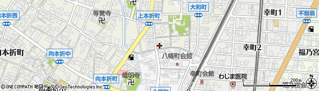 石川県小松市上本折町64周辺の地図