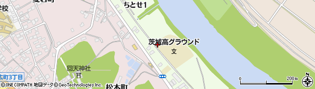 茨城県水戸市ちとせ1丁目周辺の地図