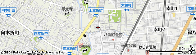 石川県小松市上本折町61周辺の地図