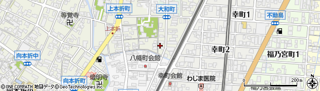 石川県小松市上本折町200周辺の地図