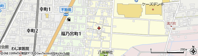 石川県小松市不動島町甲周辺の地図