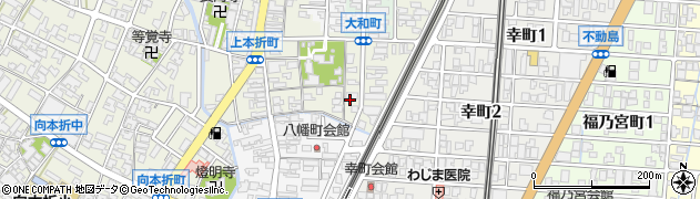 石川県小松市上本折町199周辺の地図