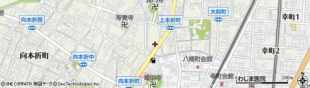 石川県小松市上本折町300周辺の地図