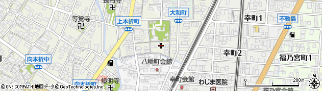 石川県小松市上本折町177周辺の地図