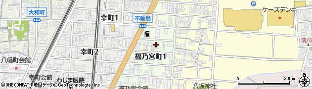 福の宮鍼灸院周辺の地図