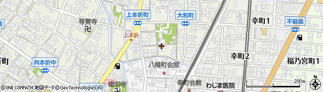 石川県小松市上本折町175周辺の地図