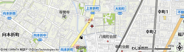 石川県小松市上本折町58周辺の地図