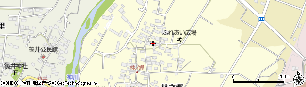 長野県上田市林之郷周辺の地図