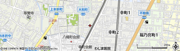 石川県小松市上本折町231周辺の地図