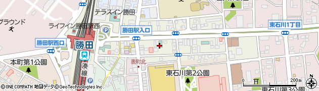 魚民 勝田東口駅前店周辺の地図