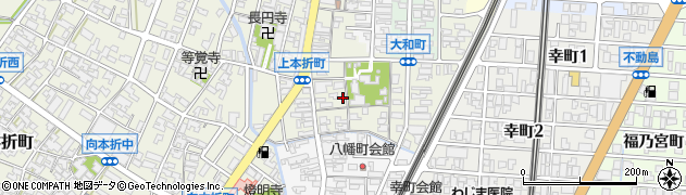 石川県小松市上本折町161周辺の地図
