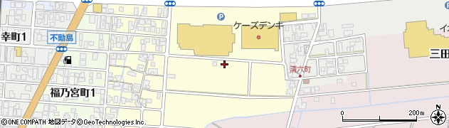 石川県小松市不動島町乙周辺の地図