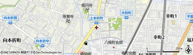 石川県小松市上本折町54周辺の地図
