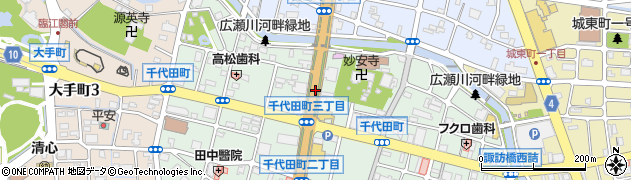 千代田町三丁目周辺の地図