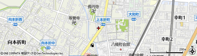 石川県小松市上本折町33周辺の地図