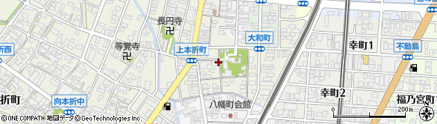 石川県小松市上本折町158周辺の地図