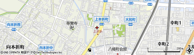 石川県小松市上本折町29周辺の地図
