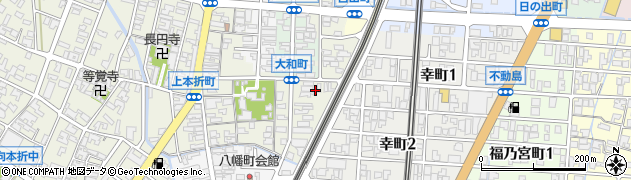 石川県小松市上本折町220周辺の地図
