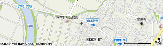 石川県小松市向本折町（子）周辺の地図