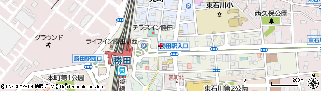 茨城地産地消の店 もんどころ ひたちなか店（勝田駅前）周辺の地図