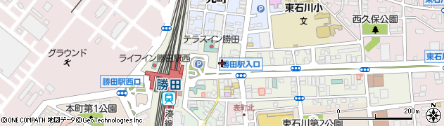 もんどころ 勝田駅東口店周辺の地図