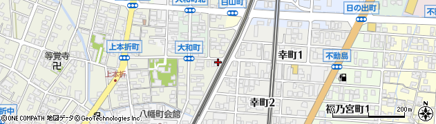 石川県小松市上本折町225周辺の地図