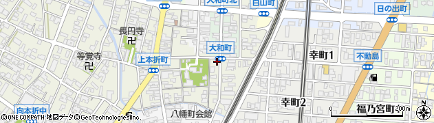 石川県小松市上本折町189周辺の地図
