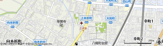石川県小松市上本折町26周辺の地図