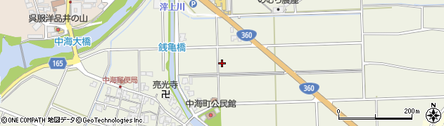 石川県小松市中海町八号周辺の地図