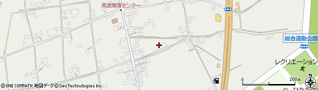 茨城県ひたちなか市馬渡周辺の地図