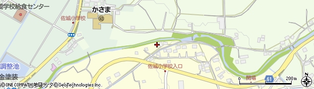茨城県笠間市笠間466周辺の地図