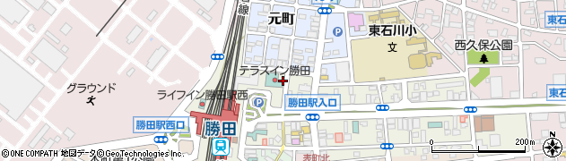 新星タクシー勝田営業所周辺の地図